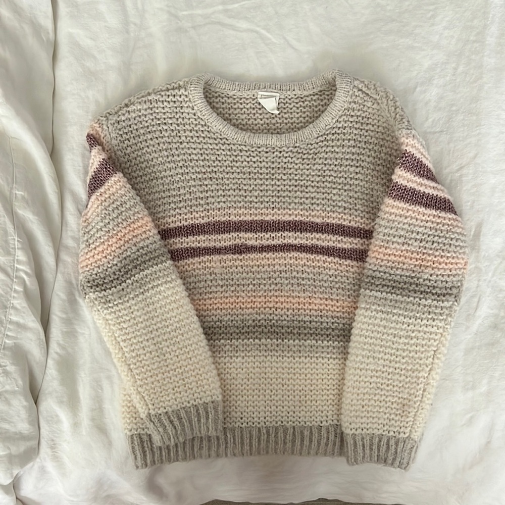 Baby Gap little girls striped sweater
